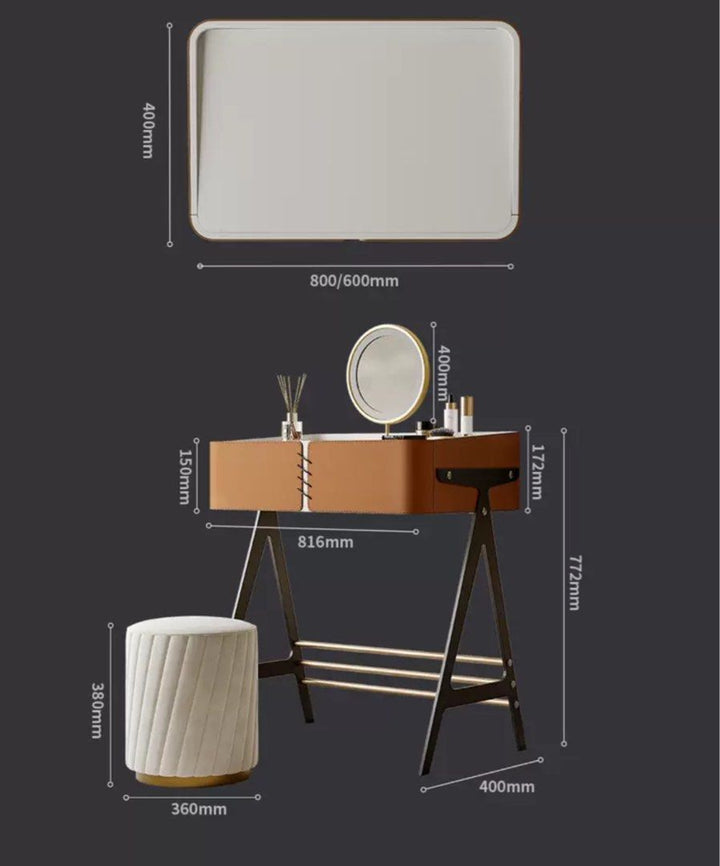 DEVOS Modern Vanity Table Set
