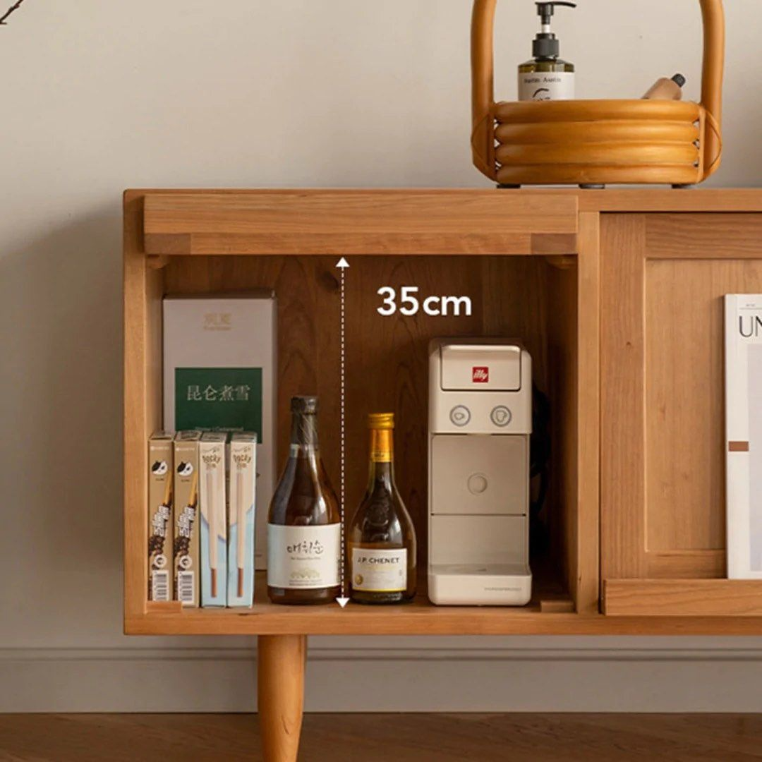 SIVAR Solid Wood TV Stand