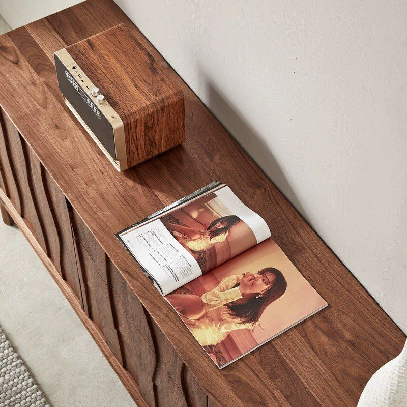 CORESI Black Walnut Wood Sideboard