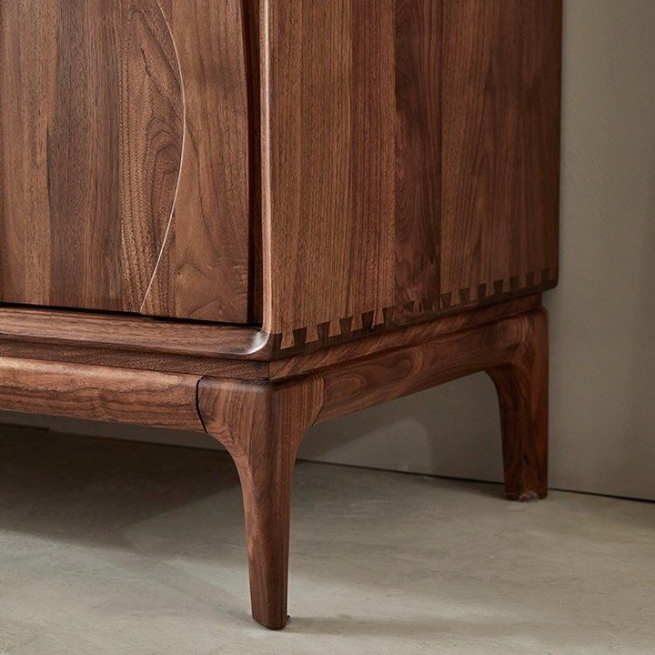 CORESI Black Walnut Wood Sideboard