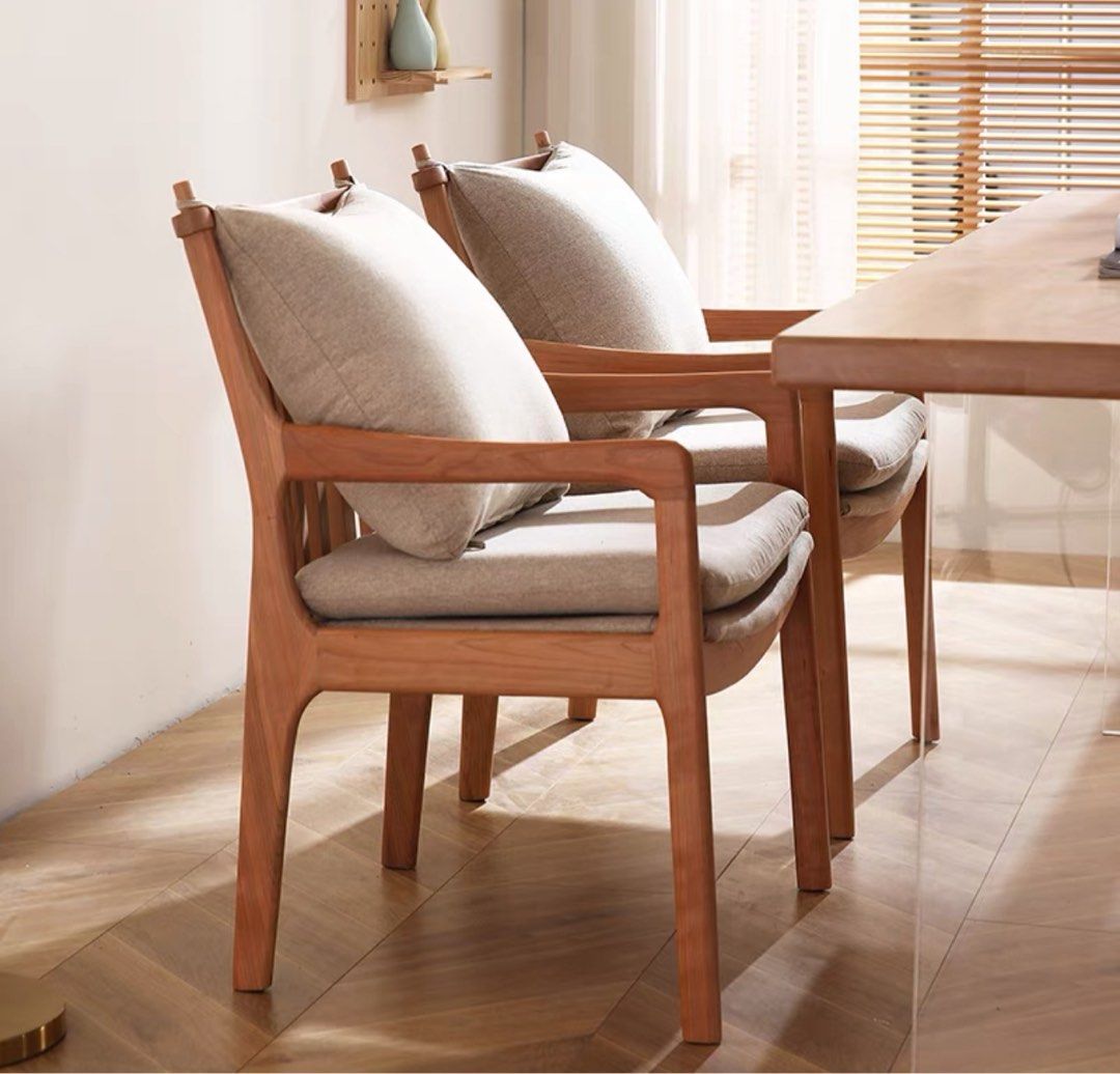 BETTY Rustic Solid Wood Dining Chair