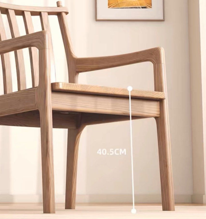 BETTY Rustic Solid Wood Dining Chair