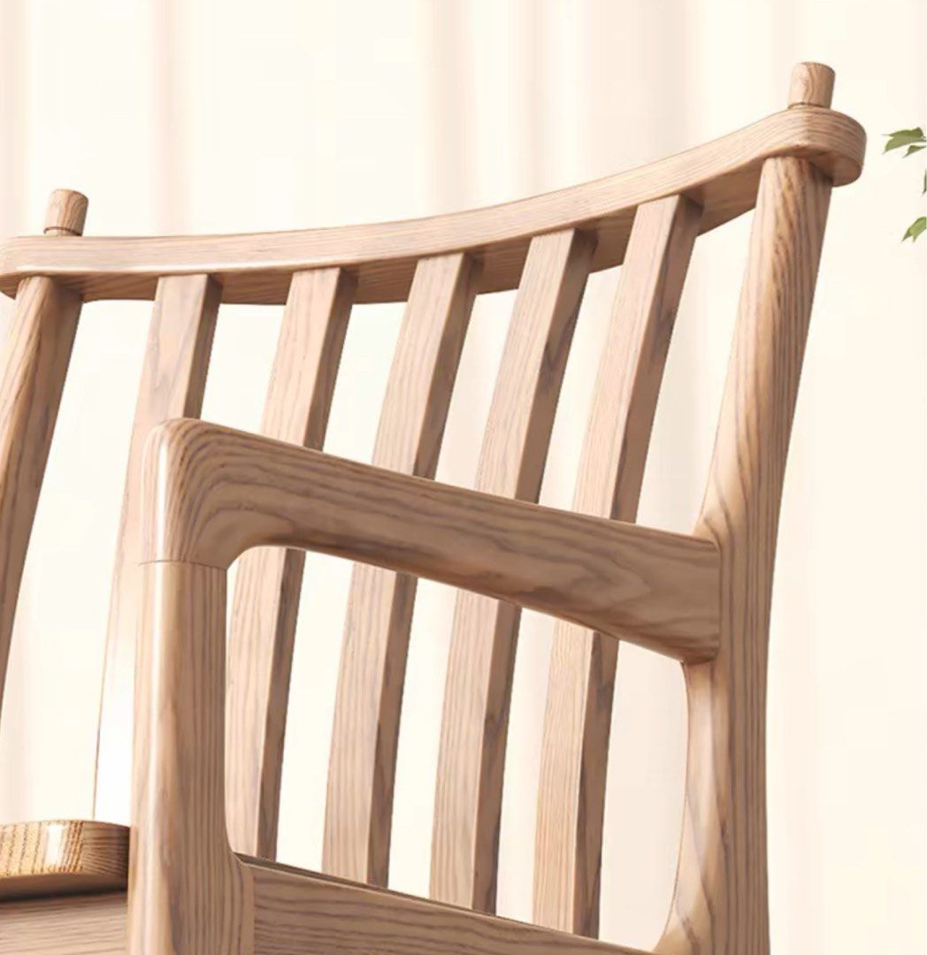 BETTY Rustic Solid Wood Dining Chair