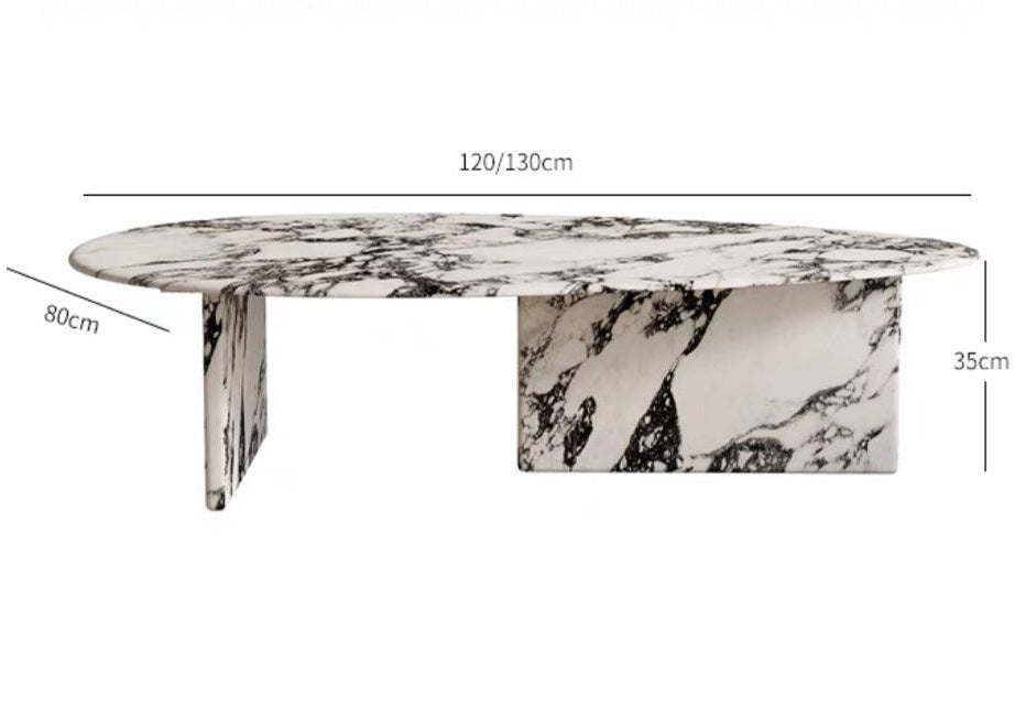 TERESA Modern Marble Coffee Table