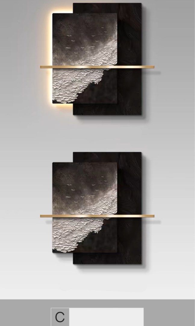 DOLVE Modern LED Wall Art