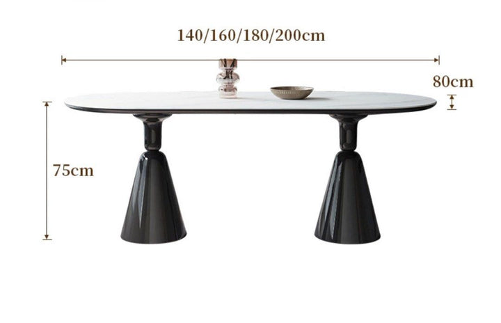 CLOYD Modern Sintered Stone Dining Table