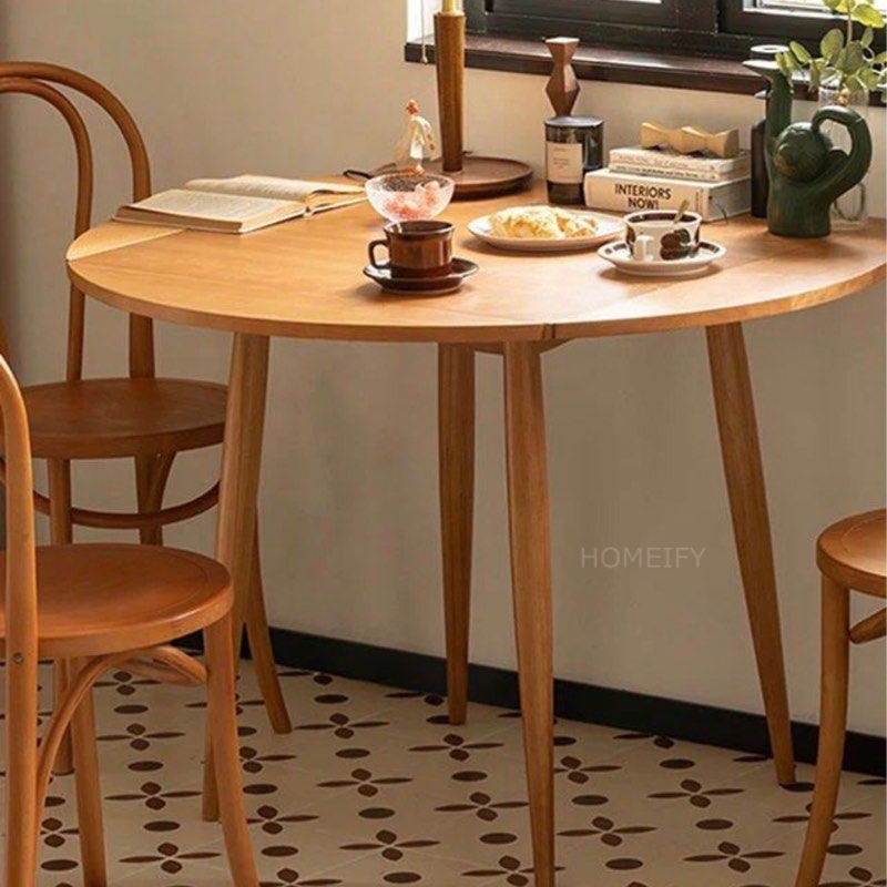 SUTTON Wood Foldable Round Table