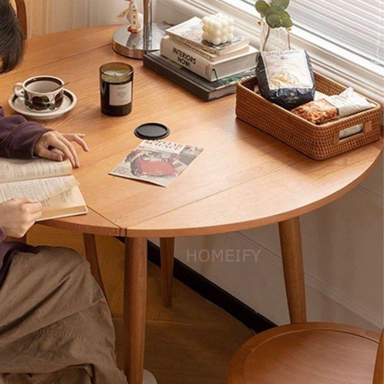 SUTTON Wood Foldable Round Table