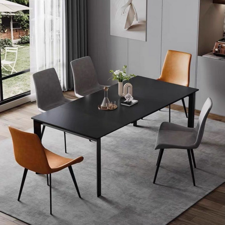 LEONARD Modern Extendable Sintered Stone Dining Table