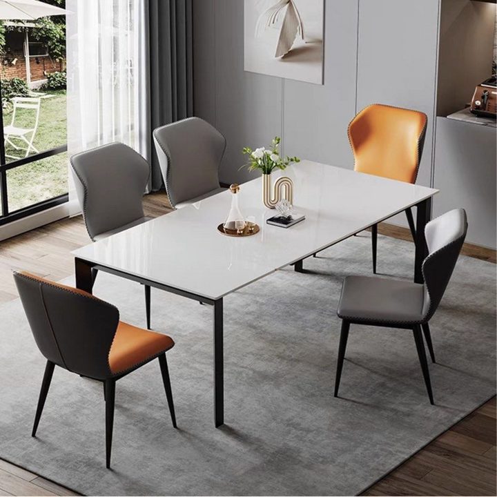 LEONARD Modern Extendable Sintered Stone Dining Table