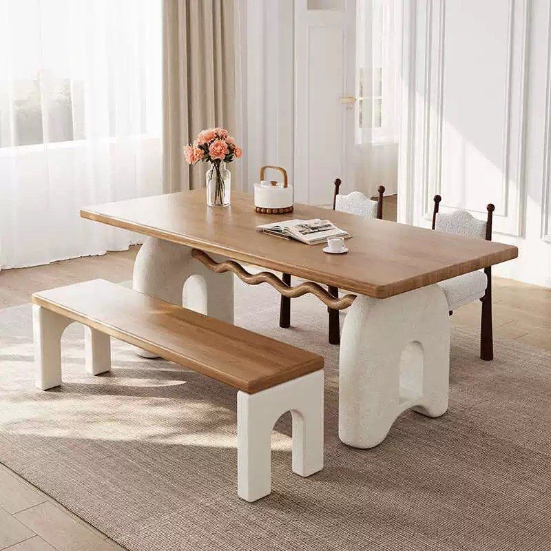 COJES Solid Wood Dining Table