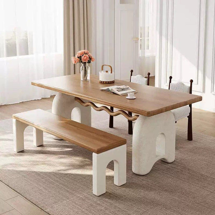 COJES Solid Wood Dining Table