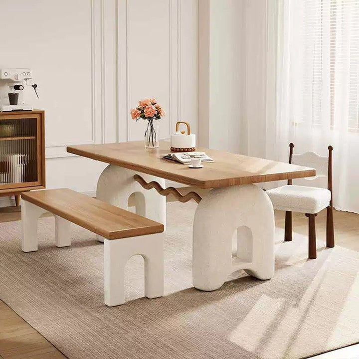 COJES Solid Wood Dining Table