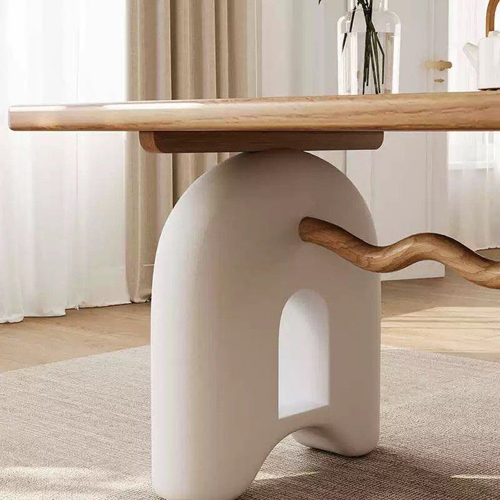 COJES Solid Wood Dining Table