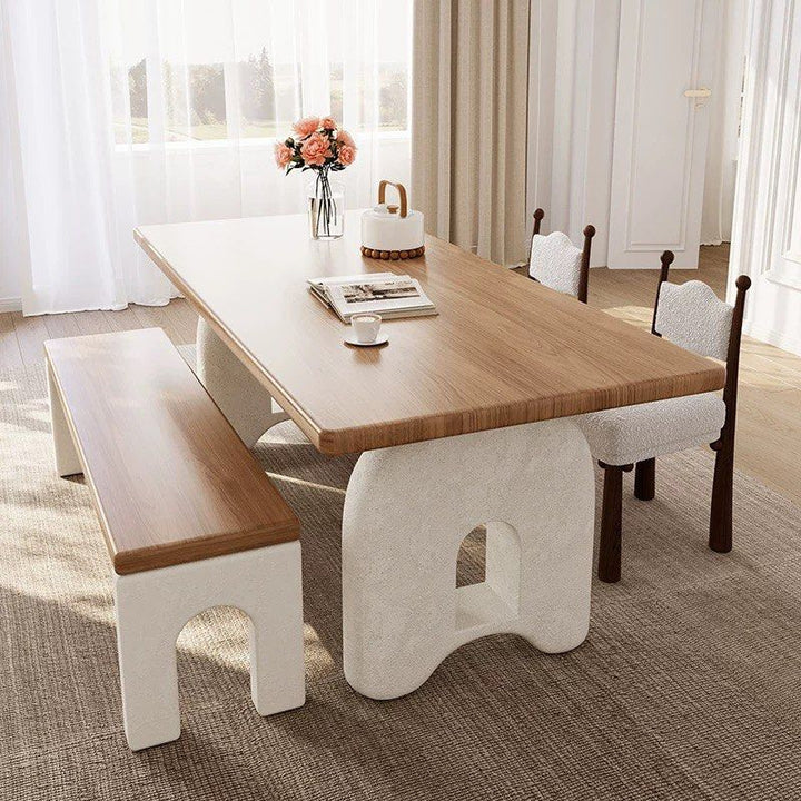 COJES Solid Wood Dining Table
