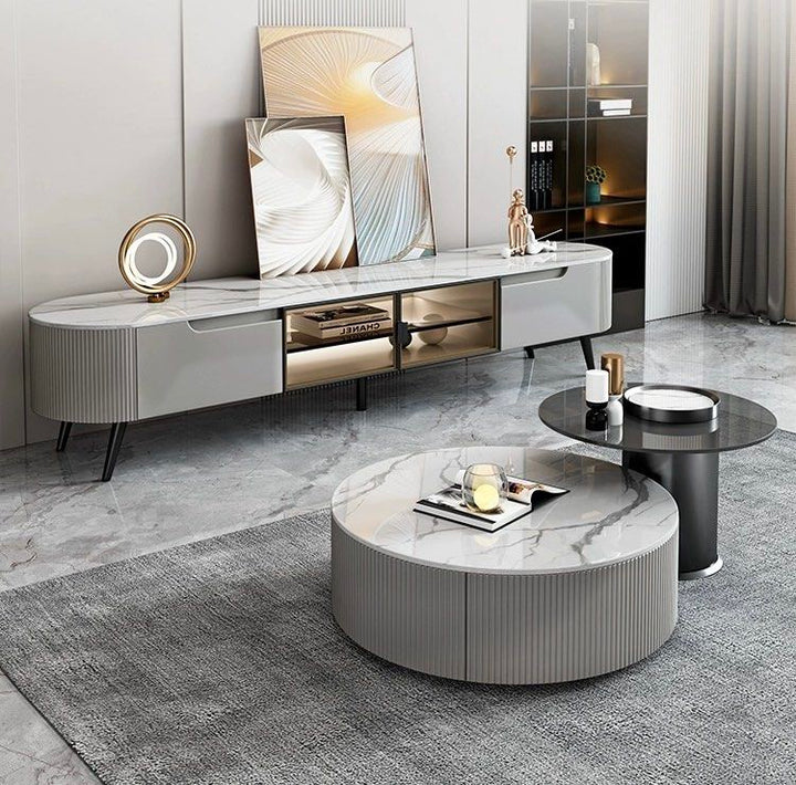 BANE Modern Sintered Stone TV Console