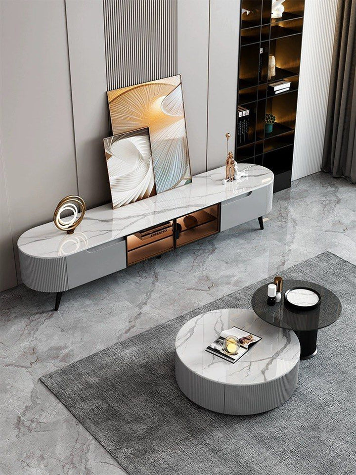 BANE Modern Sintered Stone TV Console