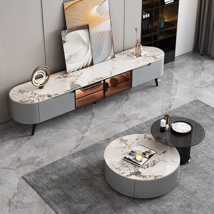 BANE Modern Sintered Stone TV Console