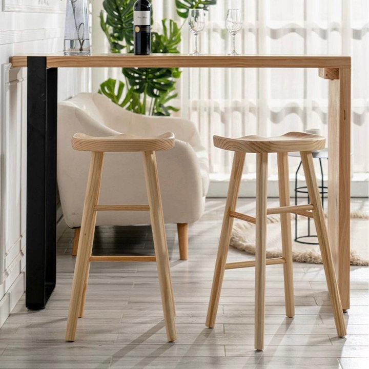 SUARE Modern Solid Wood Bar Table & Stools