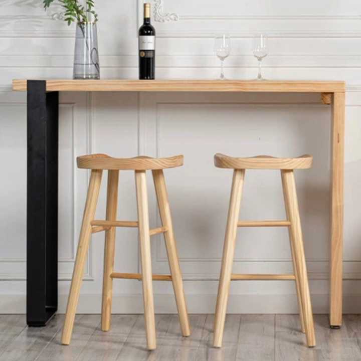 SUARE Modern Solid Wood Bar Table & Stools