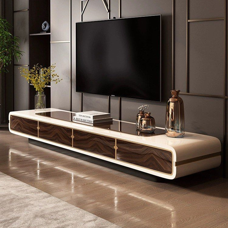 SOLUSAR Modern TV Console & Coffee Table
