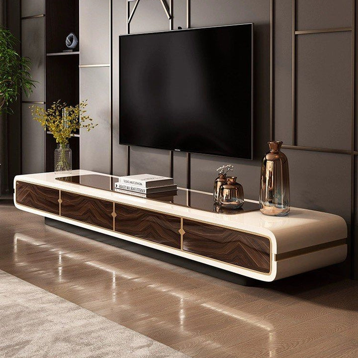 SOLUSAR Modern TV Console & Coffee Table
