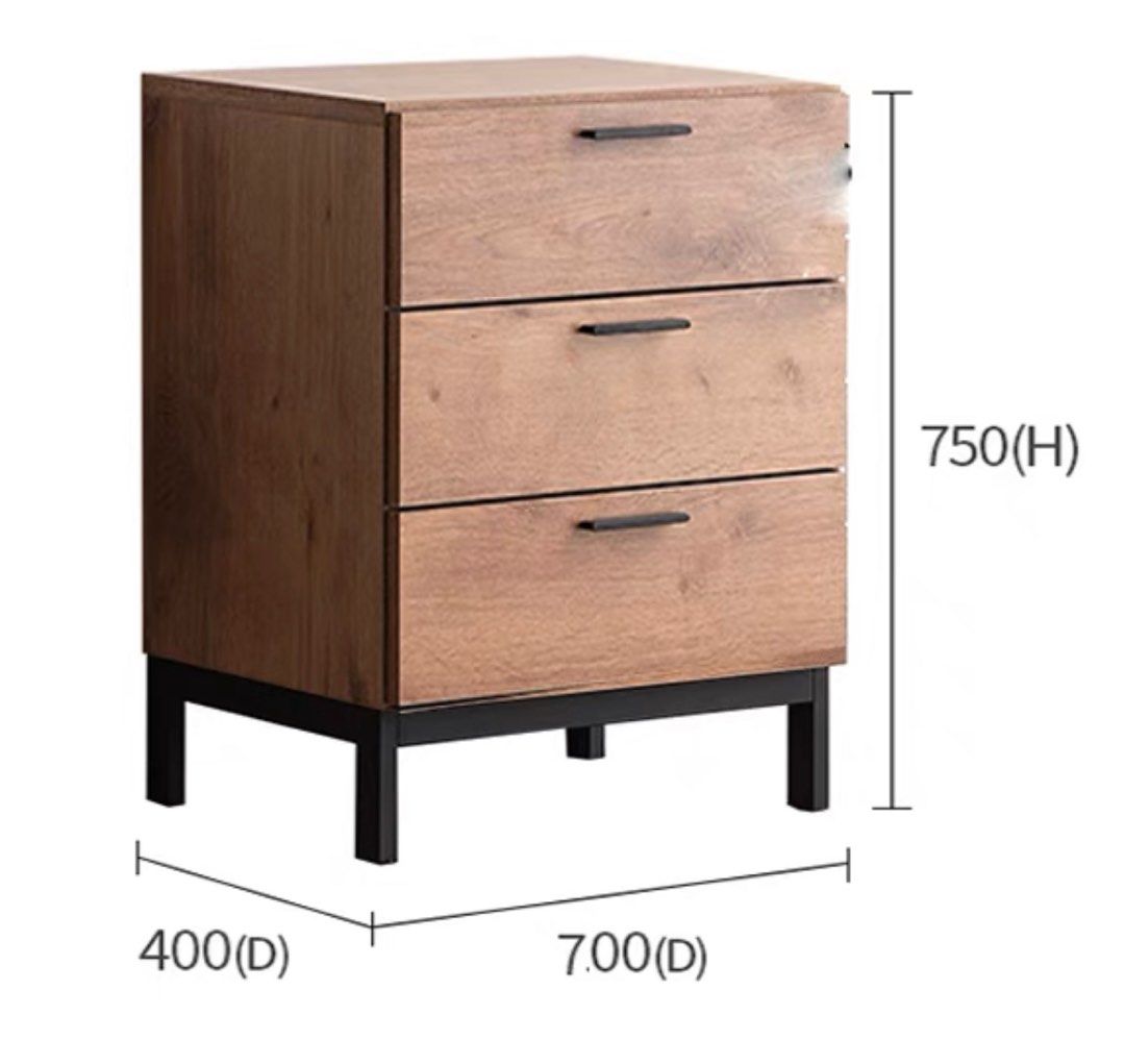 AUSTEN Industrial Solid Wood Sideboard