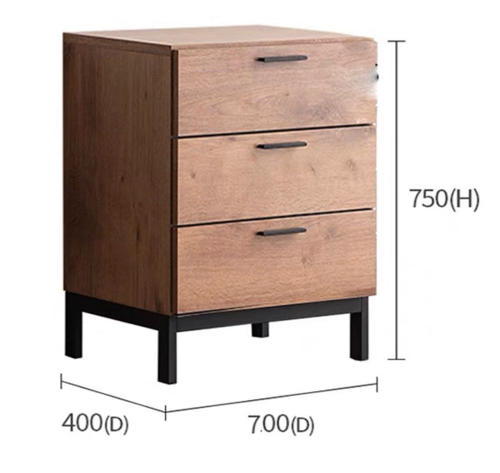 AUSTEN Industrial Solid Wood Sideboard