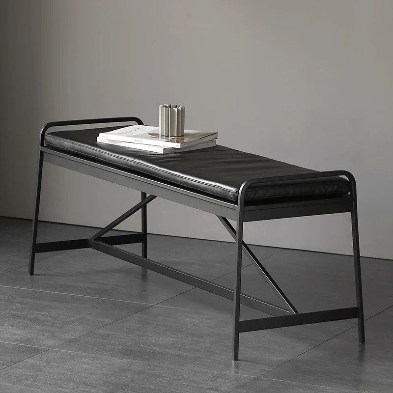 CALMEO Industrial Leather Bench