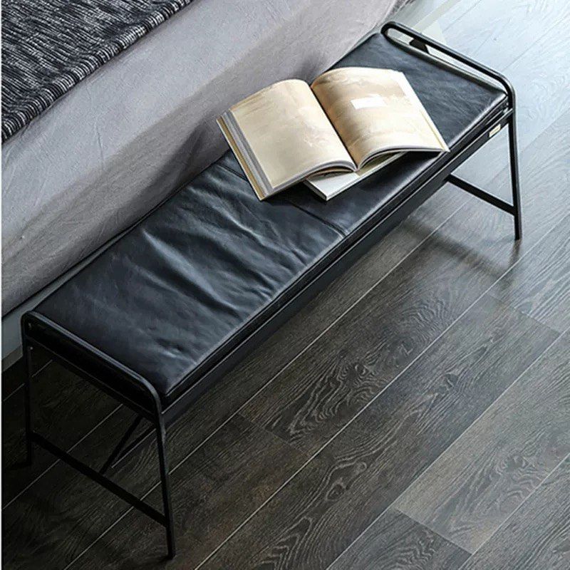 CALMEO Industrial Leather Bench