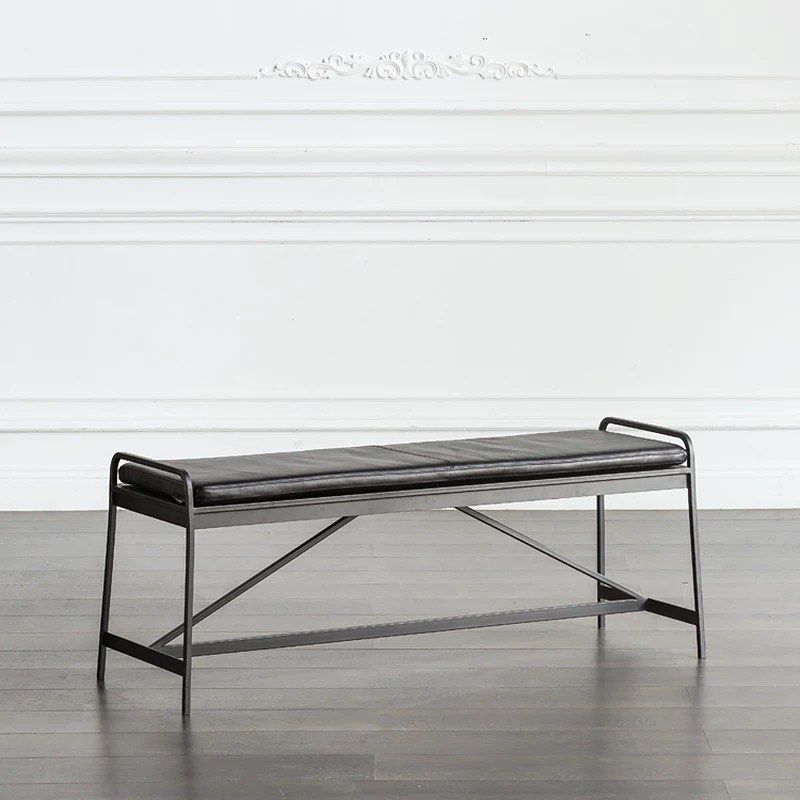 CALMEO Industrial Leather Bench