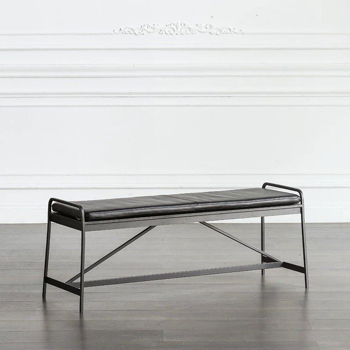 CALMEO Industrial Leather Bench
