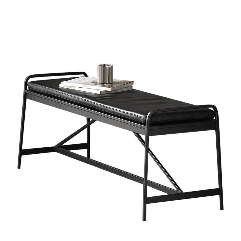 CALMEO Industrial Leather Bench