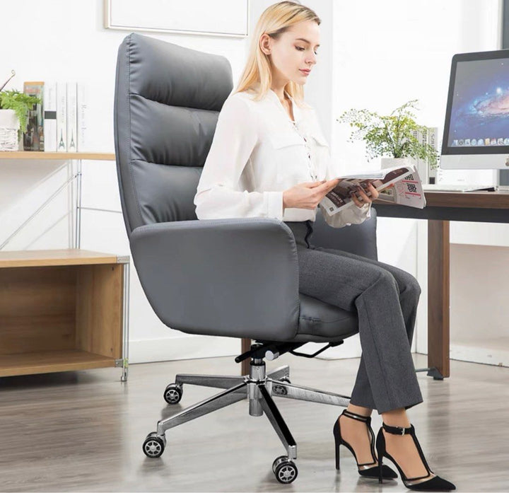 CLARK Ergonomic Leathaire Office Chair