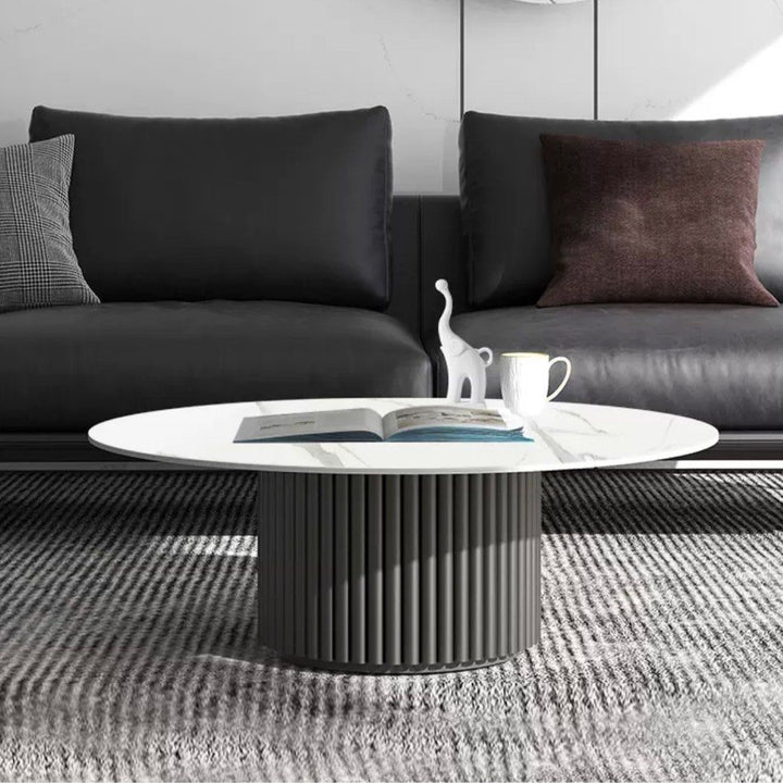 PAYTAS Round Coffee Table Set