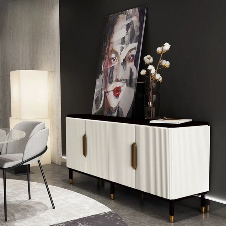 CAVOR Modern Fluted Sideboard