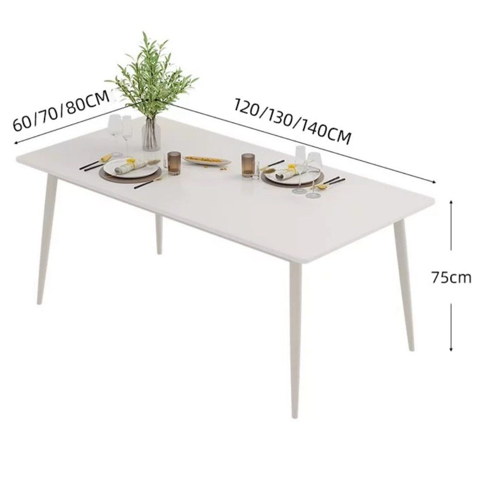 SPENCE Modern Sintered Stone Dining Table Set