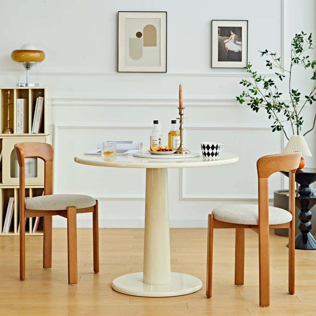 VOSSA Solid Wood Dining Chair (Set of 2)