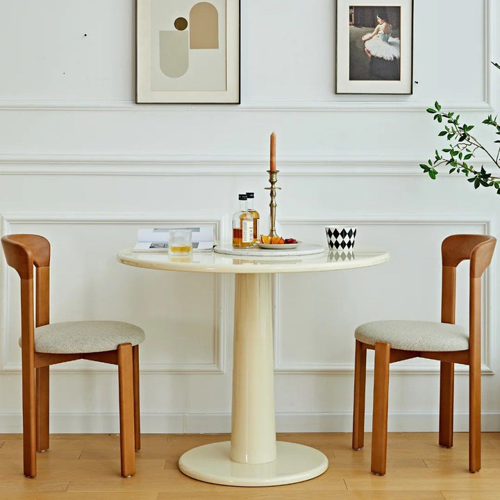 VOSSA Solid Wood Dining Chair (Set of 2)