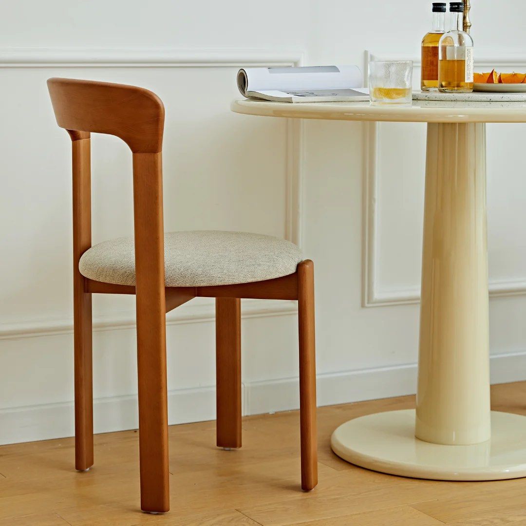 VOSSA Solid Wood Dining Chair (Set of 2)
