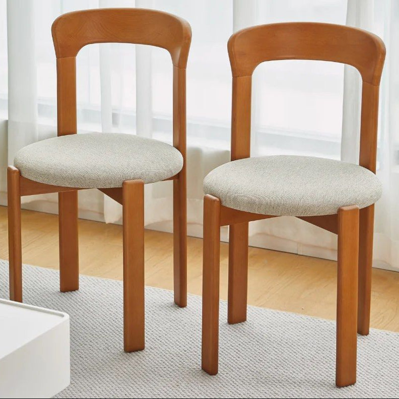 VOSSA Solid Wood Dining Chair (Set of 2)