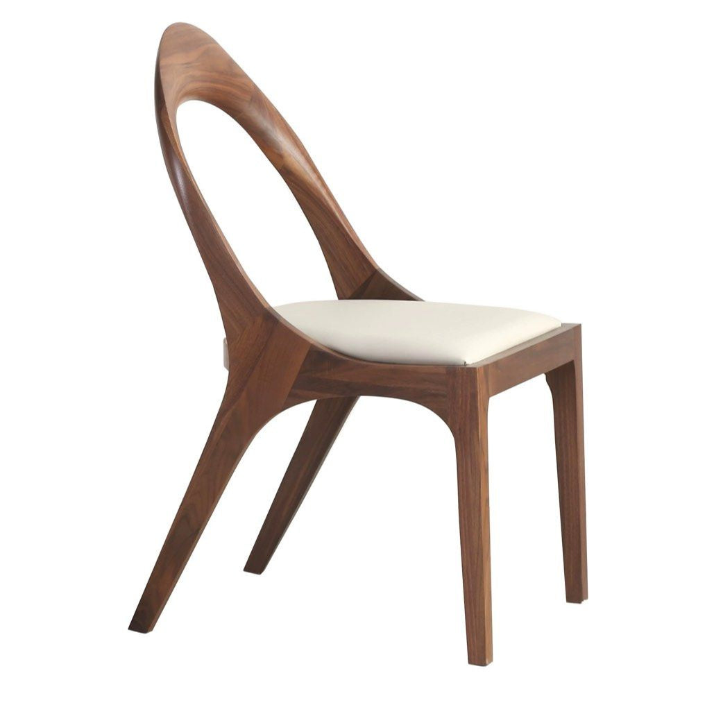 DANVERS Modern Walnut Wood Dining Chair