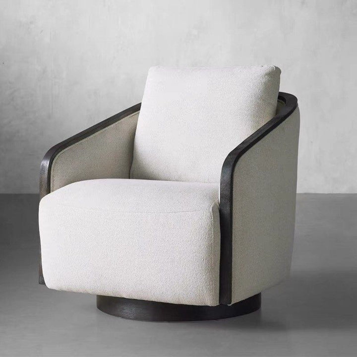 DAVID Vintage Fabric Lounge Chair