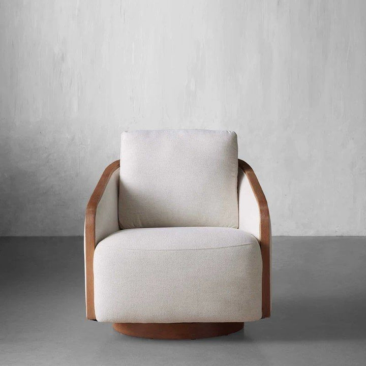 DAVID Vintage Fabric Lounge Chair