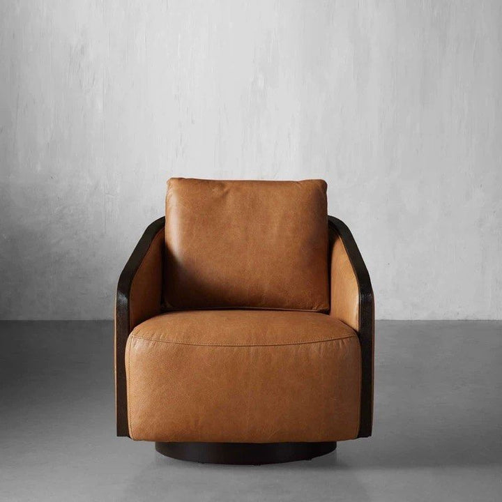 DAVID Vintage Fabric Lounge Chair