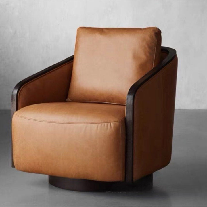 DAVID Vintage Fabric Lounge Chair