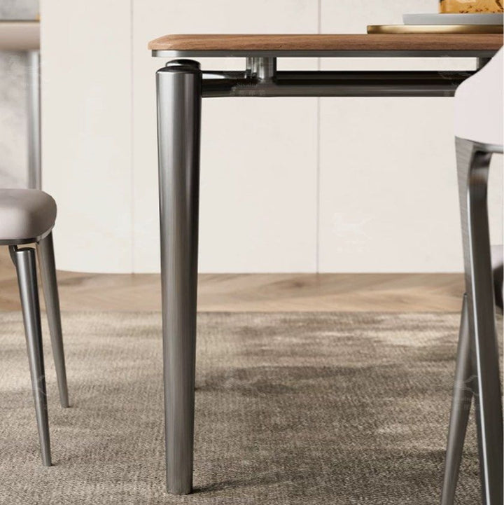 CHAVEZ Modern Solid Wood Dining Table