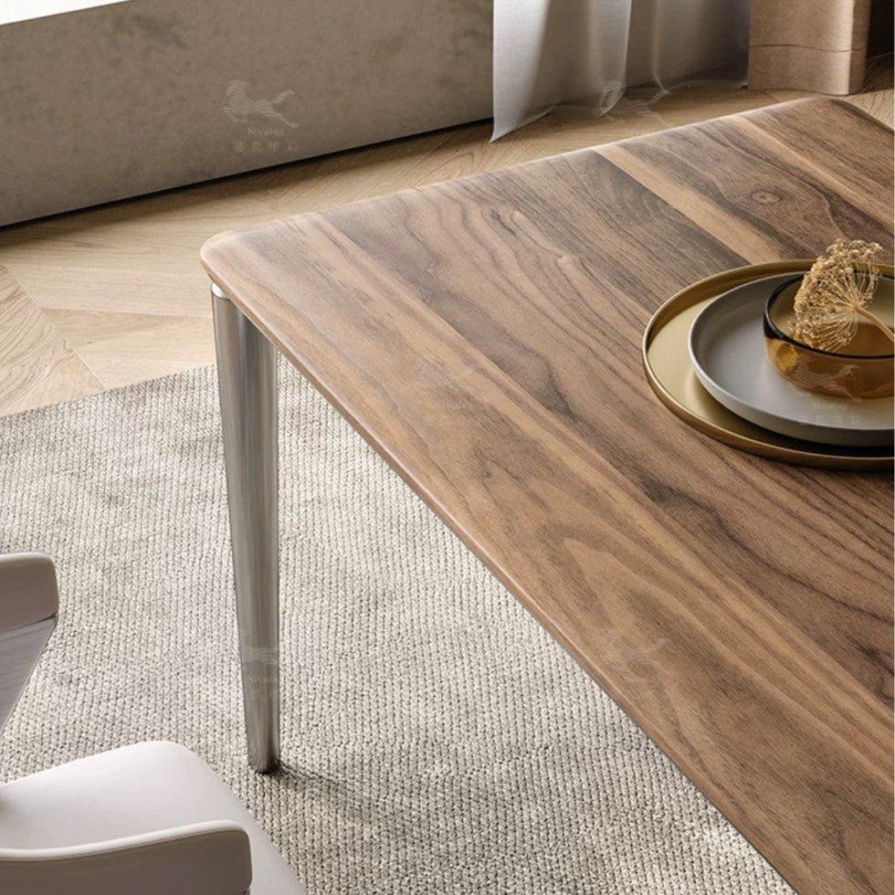 CHAVEZ Modern Solid Wood Dining Table