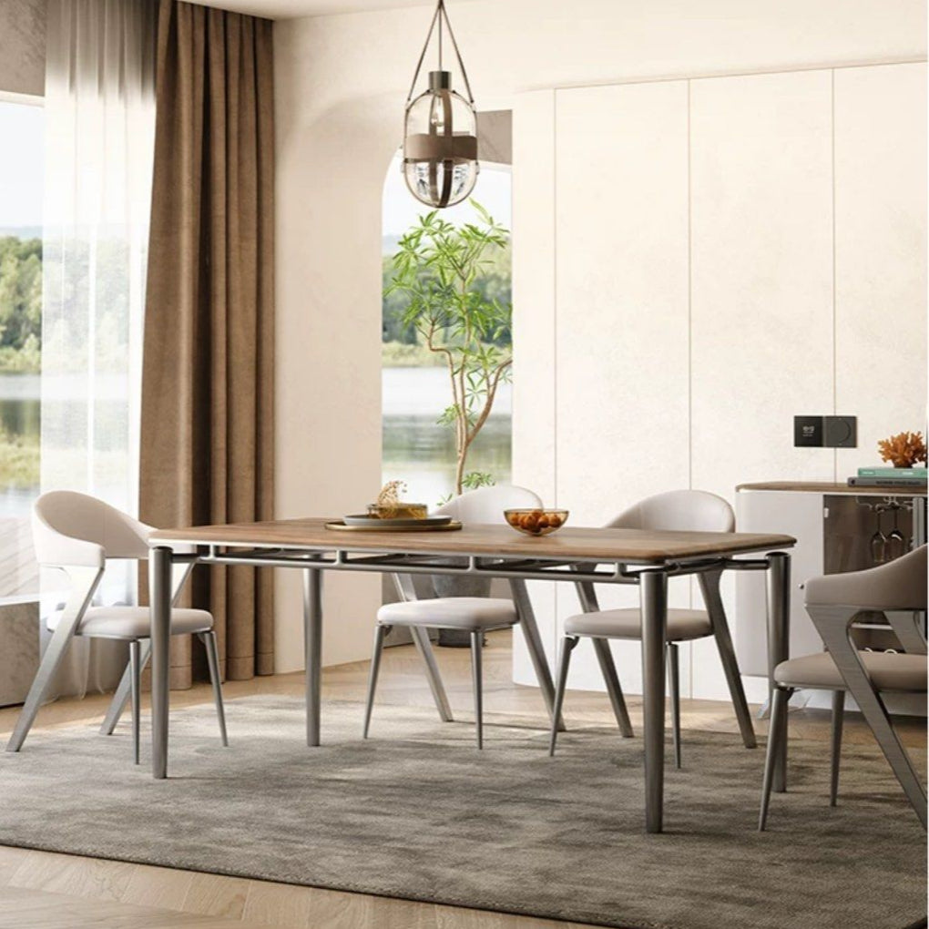 CHAVEZ Modern Solid Wood Dining Table