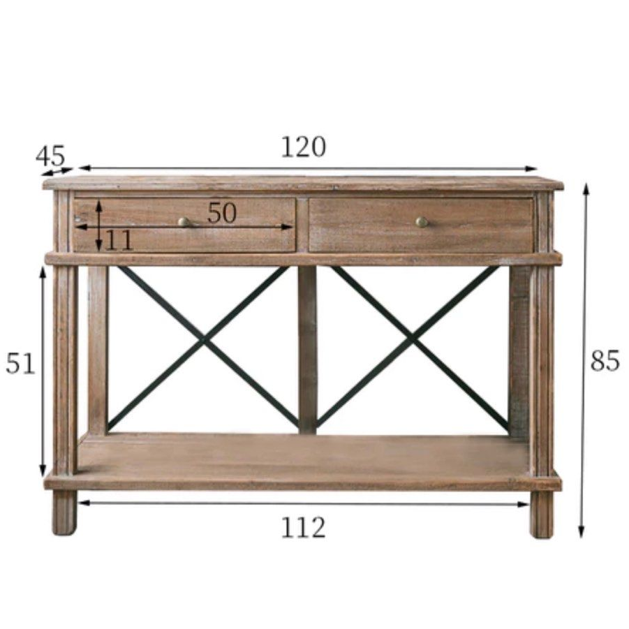 CAELAN Retro Console Table